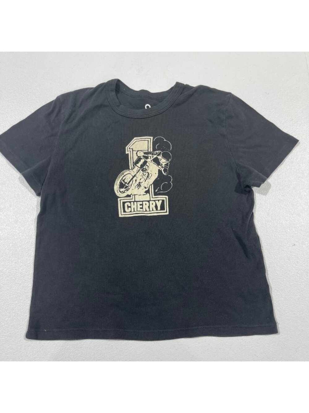 NEW CHERRY LA 1 BABY MOTORS TEE SZ MEDIUM